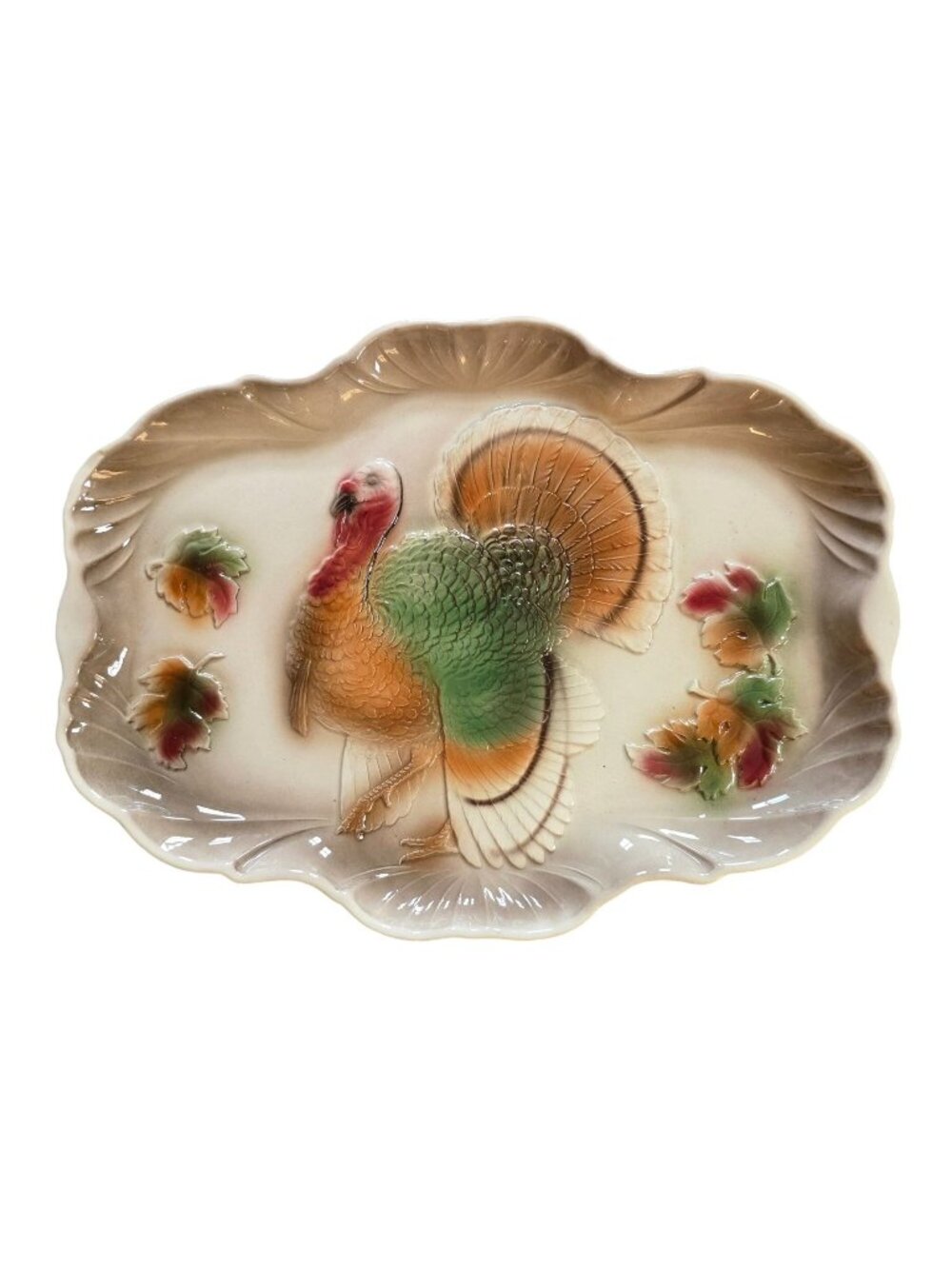 1959 Lane & Co. Van Nuys Cal T40 Turkey Platter